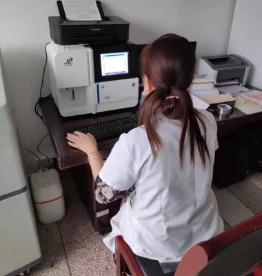 九陆微量元素分析仪在上海涵印医学实验室装机成功